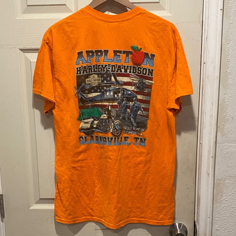 Harley-Davidson Appleton Orange Tee
